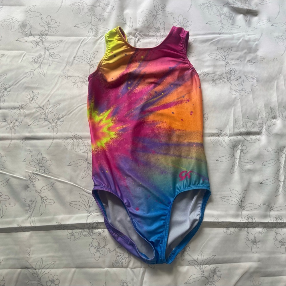 Rainbow Sunburst GK Leotard